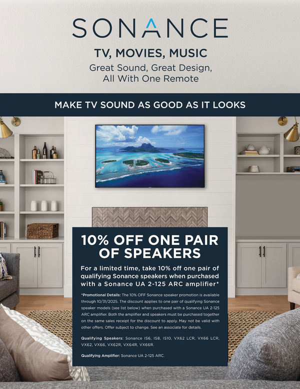 Sonance UA Amp Launch Promo!