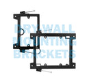 Nail-On Low Voltage Mounting Bracket (Black)