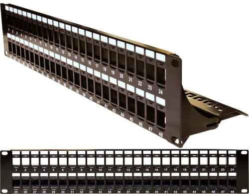 Vertical Blank Patch Panels