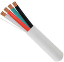 18AWG, 4 Conductor Stranded, 1000 ft, Pull Box, White