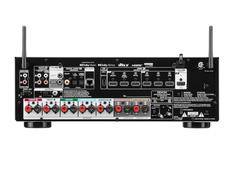 AVR-S770H 7.2 Ch. 75W 8K AV Receiver with HEOS® Built-in