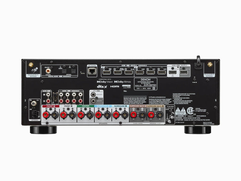 AVR-S970H 7.2 Ch. 90W 8K AV Receiver with HEOS® Built-in