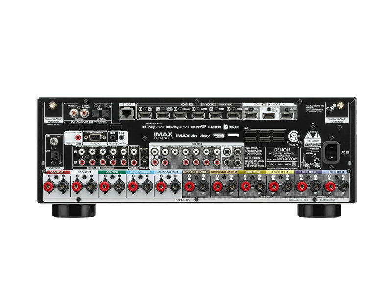 AVR-X3800H 9.4 Ch. 105W 8K AV Receiver with HEOS® Built-in