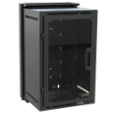 DWR Series Pivoting Wall Rack 26" Depth with Front door