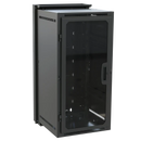 DWR Series Pivoting Wall Rack 26" Depth with Front door