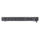8-Outlet PDU Non-Sacrificial Surge Protector, rack mountable