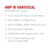 IPEG-B40V-IRW3 4MP IP INDOOR/OUTDOOR MID SIZE BULLET.