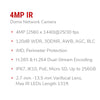 IPEG-D40V-IRW3 4MP IP INDOOR/OUTDOOR MID SIZE VANDAL DOME
