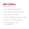 IPEG-E40F-IRW3 4MP IP INDOOR/OUTDOOR SMALL SIZE EYEBALL DOME