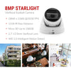 IPEL-E80V-IR3 8MP IP Elite Varifocal Eyeball 2.7-13.5mm