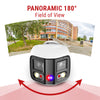 IPEL-PB80F-ADW1 2X 4MP (8MP TOTAL) IP 180° PANORAMIC FULL SIZE BULLET.