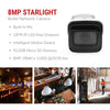 IPFX-B80V-IRW3 8MP IP INDOOR/OUTDOOR MID SIZE BULLET. VARIFOCAL LENS