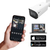 IPFX-B80V-IRW3 8MP IP INDOOR/OUTDOOR MID SIZE BULLET. VARIFOCAL LENS