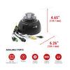 IPFX-D80V-IR3 8MP Indoor/ Outdoor Vandal Dome Camera, Varifocal Lens