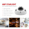 IPMX-W40F-IRW3 4MP Mini Wedge Vandal-Proof Dome, Indoor/ Outdoor
