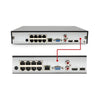 NVR-MX08POE-1U-4KM1-2TB Max Shelf-mount 8ch NVR