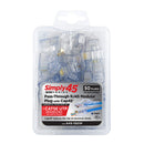ProSeries Pass-Through RJ45 Modular Plugs with Cap45®
