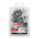 ProSeries Pass-Through RJ45 Modular Plugs with Cap45®