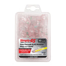 ProSeries Pass-Through RJ45 Modular Plugs with Cap45®