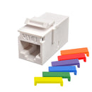 Cat6 Unshielded Keystone Feed-Thru Coupler