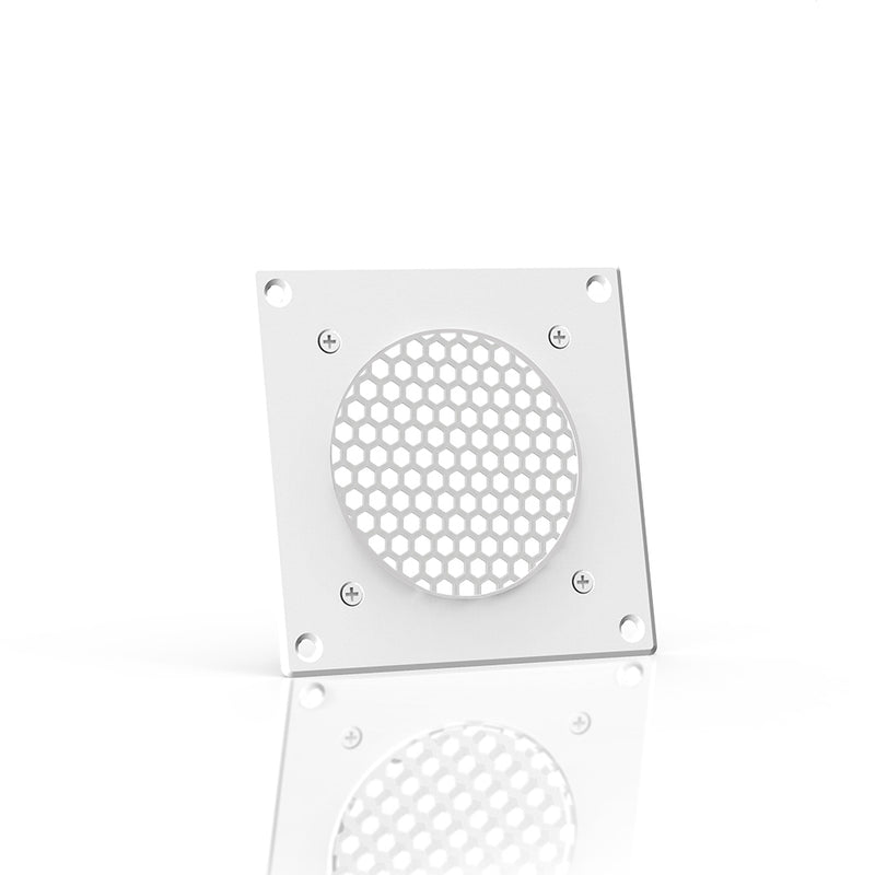 Cabinet Ventilation Grille White, 4 Inch