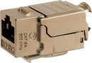 Vertical CAT6A Shielded Keystone Jack