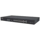 IPS-20G02-300W -16-Port Gigabit Ethernet PoE+ Switch with 4 RJ45 Gigabit and 2 SFP Uplink Ports