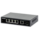 IPS-0501G-91W -5-Port Gigabit Ethernet PoE+ Switch with SFP Port